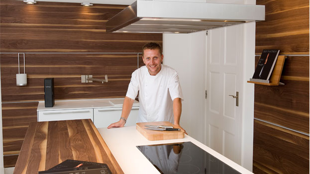 A bulthaup kitchen design created for chef Alan Murchison